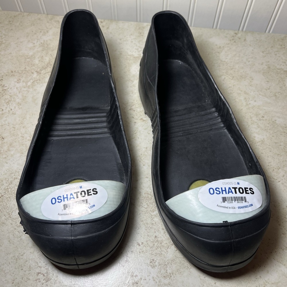 Oshatoes OSH005-11 M Steel Toe Cap PVC Safety Overshoes Medium